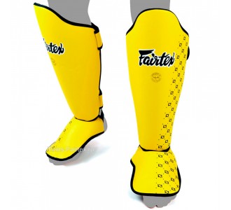 Защита голени Fairtex (SP-5 yellow)